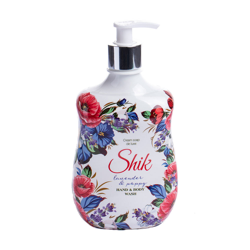 Рідке крем-мило Shik Hand &amp; Body Wash Lavender &amp; Poppy Лаванда та мак, 500 г